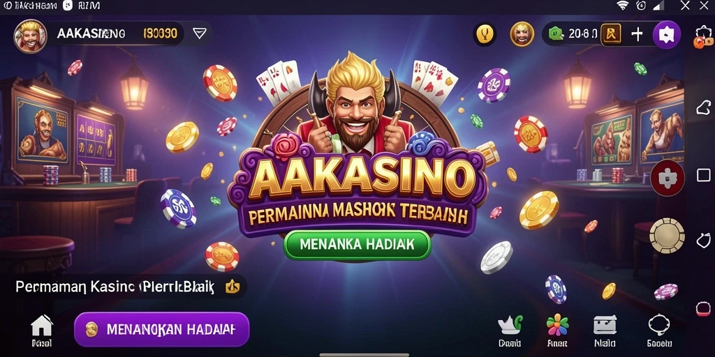 Screenshot gameplay AAKASINO yang menunjukkan keseruan permainan Kasino.