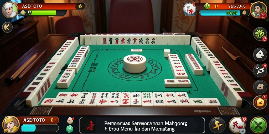 Tangkapan layar ASDTOTO menunjukkan pengalaman bermain Mahjong yang mendebarkan.