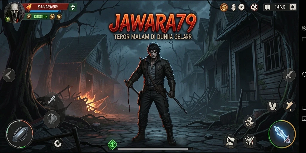 Gameplay menyeramkan JAWARA79 dengan suasana mencekam.