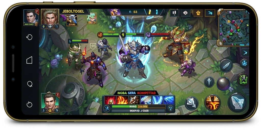Tampilan gameplay seru dalam JEBOLTOGEL yang mendebarkan.
