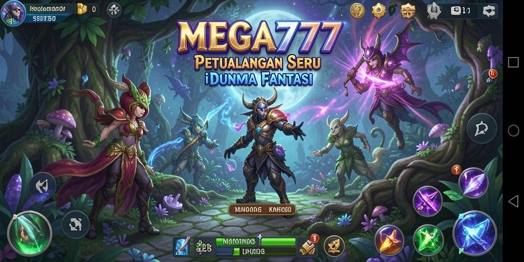 Gameplay seru MEGA777 dengan berbagai petualangan menantang.