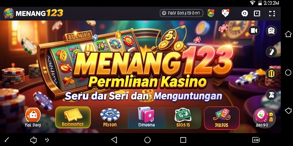 Tampilan gameplay yang menarik dan menegangkan di MENANG123.