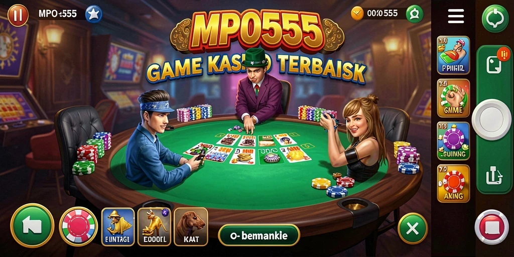 Tampilan menarik dari MPO555 saat bermain Kasino.