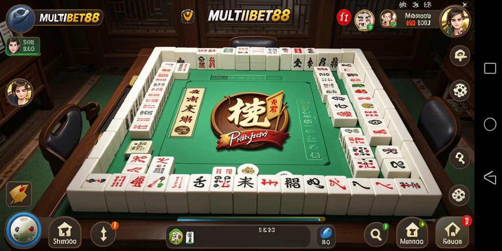 Screenshot MULTIBET88 menampilkan gameplay Mahjong yang menarik dan seru.