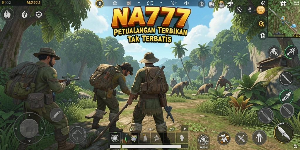 Tampilan gameplay NA777 yang menampilkan petualangan Open World yang mendalam.