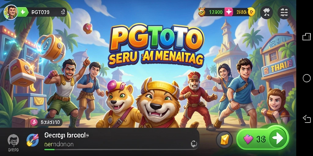 Gameplay seru PGTOTO yang penuh tantangan arcade.