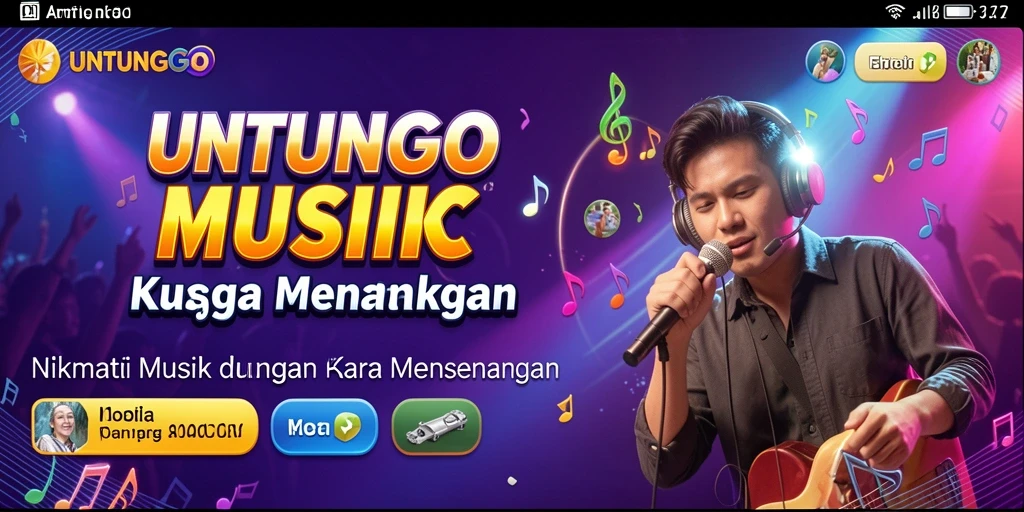 Tampilan gameplay UNTUNGGO yang menarik dan interaktif.