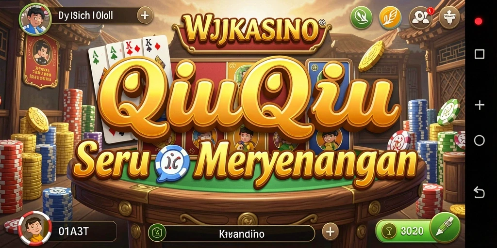 Gameplay QiuQiu yang seru dan interaktif di WJKASINO.